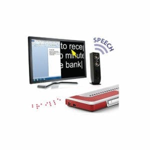Supernova Vergroting- Spraak- en Braillesoftware