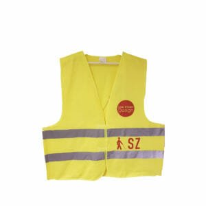 Reflecterend hesje blindensymbool