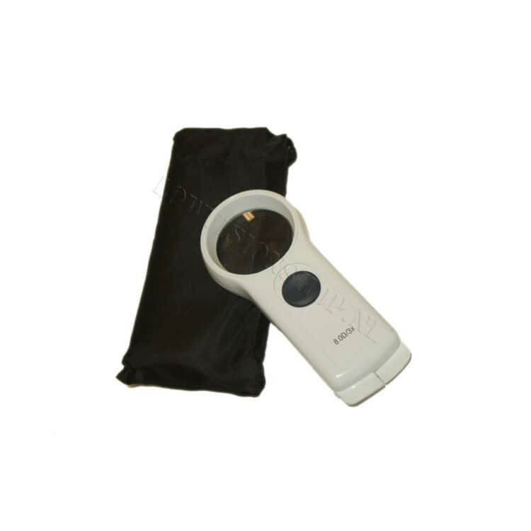 Coil handloep met verlichting 3x st445270