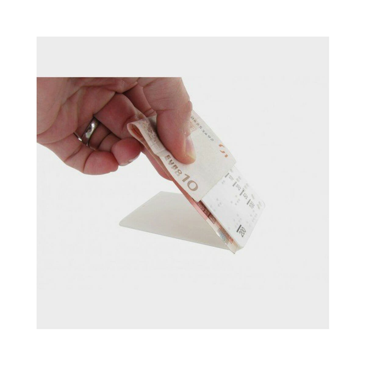 Cashtest met braille ST630003