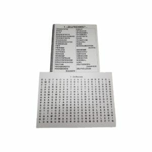 Grootletter Woordzoeker