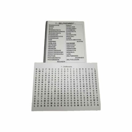 Grootletter Woordzoeker