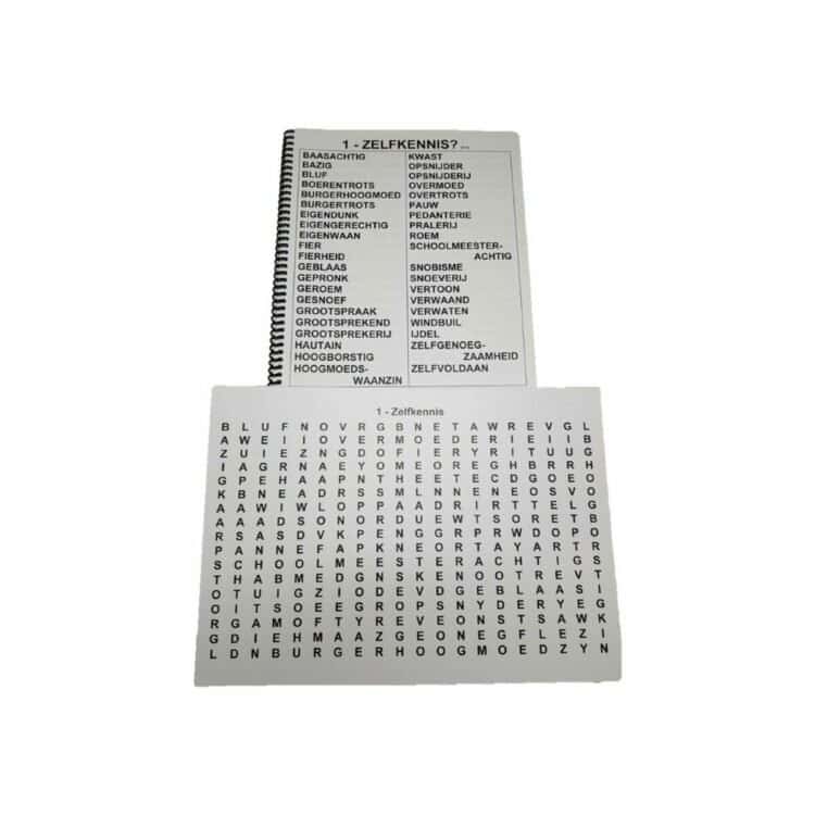 Grootletter Woordzoeker