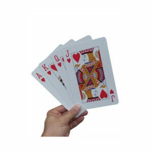 Speelkaarten reuzenformaat