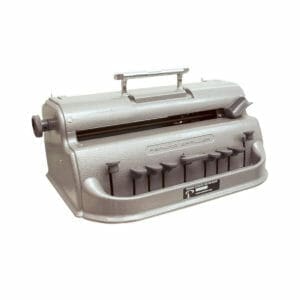 Perkins brailleschrijfmachine