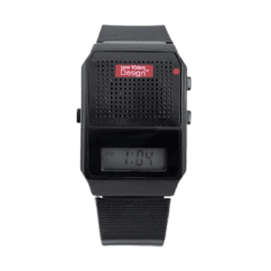 Nederlandssprekend horloge kunststof zwart