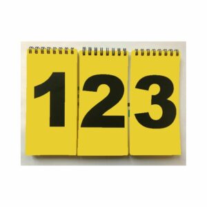 Buslijnbordje voor slechtzienden