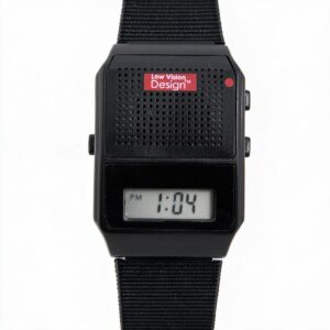 Nederlandssprekend horloge kunststof zwart