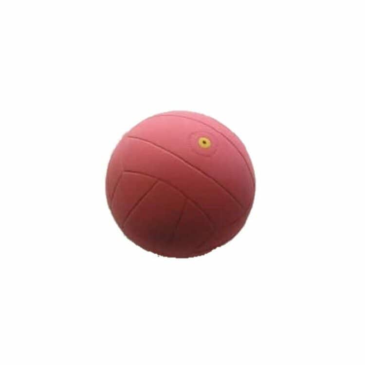 Voetbal met rinkel - rood