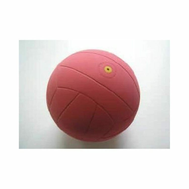 Voetbal rinkel 500 gram rood ST694413