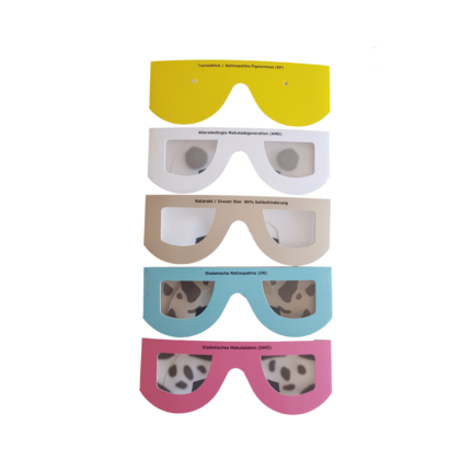 Simulatiebrillen karton per 5 stuks