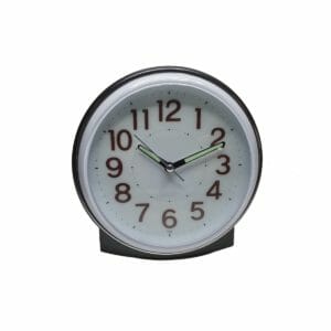 Nederlandssprekende wekker met wijzerplaat