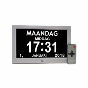 Digitale dagklok - 25 cm