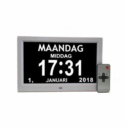 Digitale dagklok 25 cm