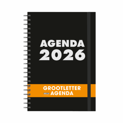 Grootletter agenda A4
