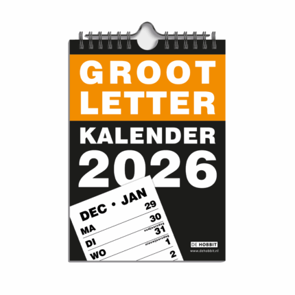 Grootletter weekkalender