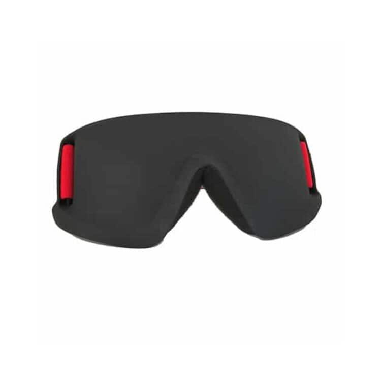 Donkere bril Justa rood