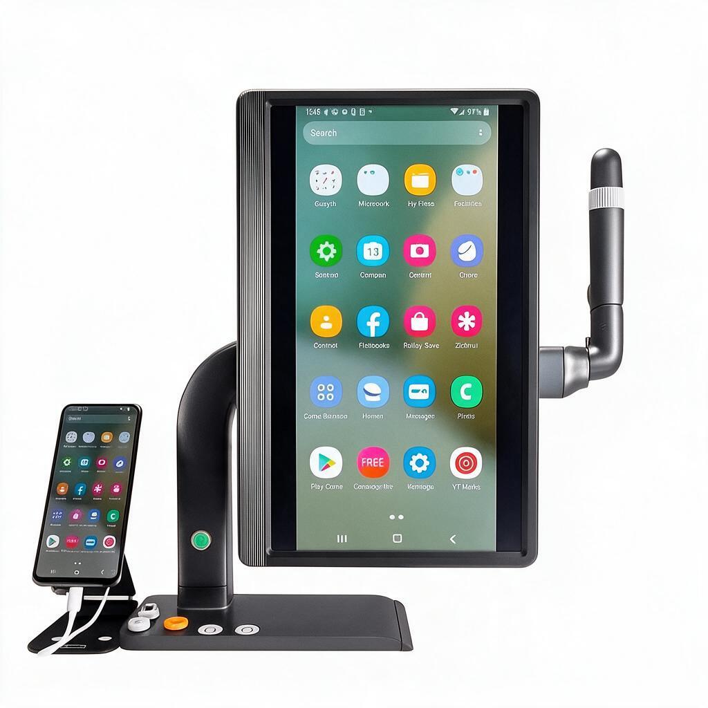MirrorPad Pro - loep met spraak - screen mirroring - Afbeelding 2