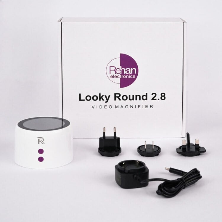 Looky Round 2.8 elektronisch vergrootglas - Afbeelding 2