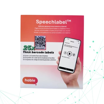 Spraaklabel QR code dik verpakking