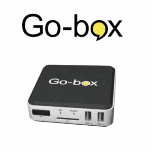 GO-box Plus voor gesproken en vergrote tv-ondertiteling